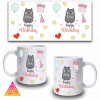 Чашка "Happy birthday from cat Love. З днем ​​народження від котика Love"